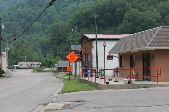 Wheelwright, Kentucky.  Photo taken by Arlis Johnson 6/28/2014