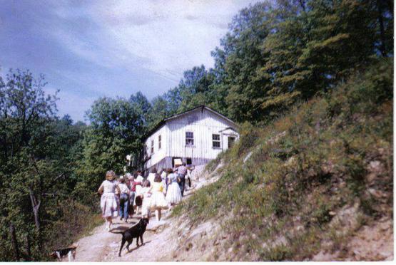 School in 1950s, Tip Top, Kentucky.  Photo submitted by Adam Mann on 6/2/2014